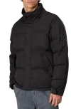 Rag & Bone Bubble Down Puffer Jacket In Jet Black