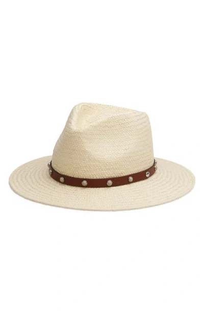 RAG & BONE RAG & BONE CABOCHON PACKABLE STRAW FEDORA