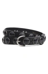 Rag & Bone Cabochon Leather Belt