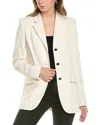Rag & Bone Cadence Twill Blazer In Beige