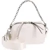 Rag & Bone White Cami Chain Camera Bag In Antique White