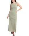 Rag & Bone Carine Crochet Tank Maxi Dress In Green
