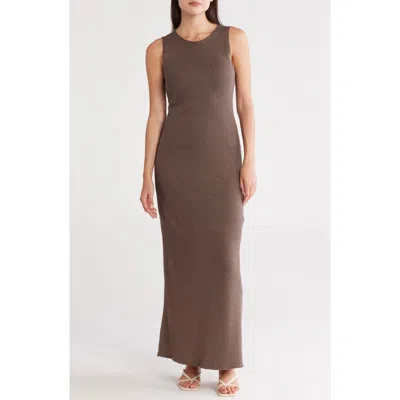 Rag & Bone Carine Texture Knit Maxi Dress