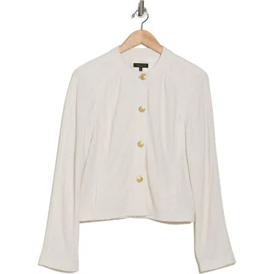 Rag & Bone Carol Woven Jacket In White Multi