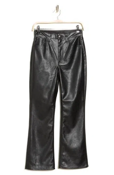 Rag & Bone Casey Faux Leather Ankle Pants In Black