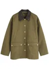 Rag & Bone Khaki Cassidy Cotton Jacket In Khaki