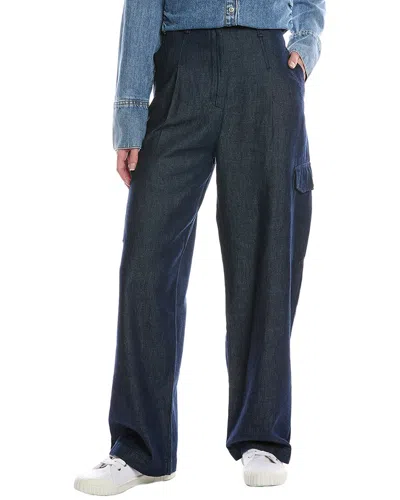 Rag & Bone Cassidy Rinse Tailored Cargo Jean In Black