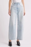 Rag & Bone Miramar Sofie Wide-leg Mid-rise Cotton-jersey Trousers In Millie