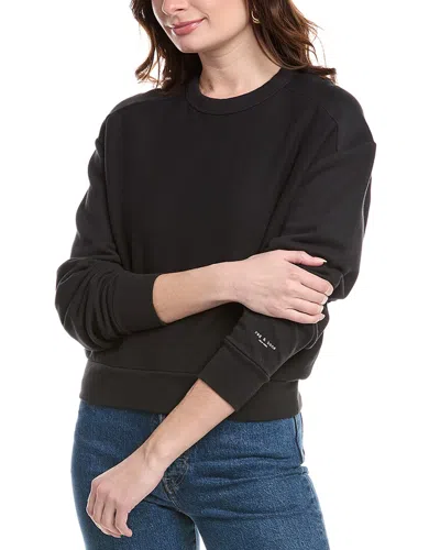 Rag & Bone City Sweatshirt In Black