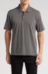 Rag & Bone Classic Flame Polo Shirt In Shadow