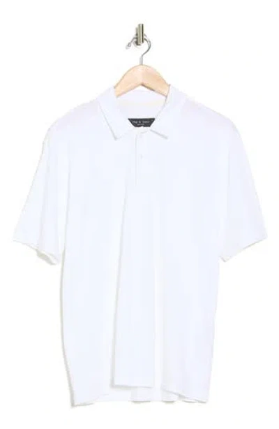 RAG & BONE RAG & BONE CLASSIC COTTON SLUB JERSEY POLO