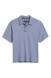 Rag & Bone Classic Flame Polo In Blue