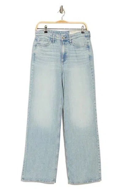 Rag & Bone Cloud Lori Wide Leg Jeans