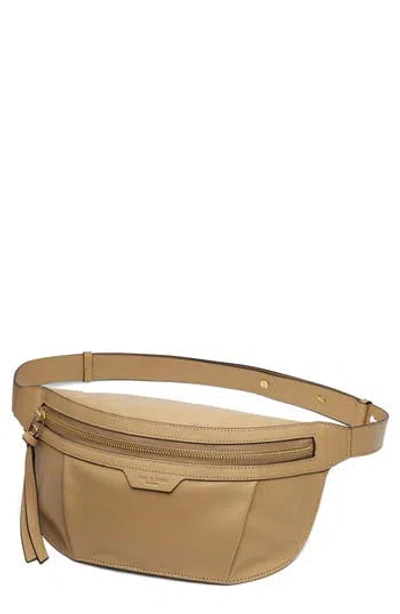 Rag & Bone Commuter Leather Belt Bag In Dune