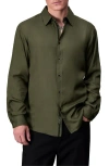 Rag & Bone Cooper Relaxed Fit Button-up Shirt In Forgreen