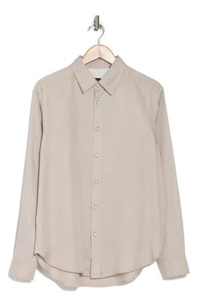 Rag & Bone Cooper Relaxed Fit Button-up Shirt In Light Smoke