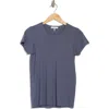 Rag & Bone Core Crewneck Cotton T-shirt In Blunight