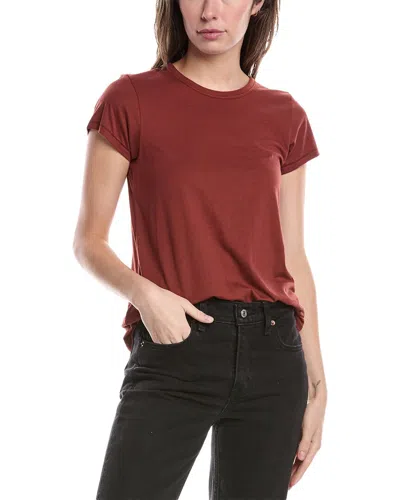 Rag & Bone Core T-shirt In Red