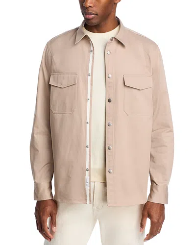 Rag & Bone Men's Cpo Cotton Overshirt In Taupe