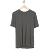 Rag & Bone Crewneck Cotton Blend T-shirt In Shadow
