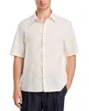 Rag & Bone Dalton Linen Short Sleeve Shirt