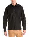 Rag & Bone Zac 365 Cotton-poplin Shirt In Black