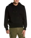 Rag & Bone Icons Damon Slub Hoodie In Black