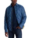 Rag & Bone Icons Padded Dane Shirt Jacket In Ombre