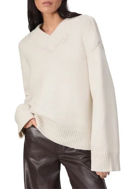 RAG & BONE RAG & BONE DANICA WOOL & CASHMERE V-NECK SWEATER