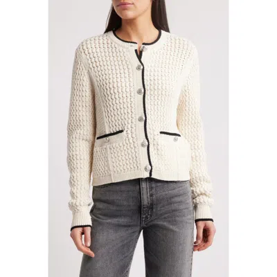 RAG & BONE RAG & BONE DARIA TEXTURED COTTON BLEND CARDIGAN