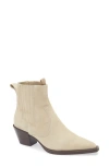 Rag & Bone Dart Suede Western Chelsea Ankle Booties In Macadamia Suede