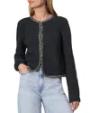 Rag & Bone Embellished Davies Cardigan In Charcoal