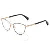 Rag & Bone Rag And Bone Demo Cat Eye Ladies Eyeglasses Rnb3063/g 0807 52