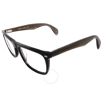 Rag & Bone Rag And Bone Demo Rectangular Men's Eyeglasses Rnb7001 0807 55