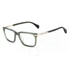 Rag & Bone Rag And Bone Demo Rectangular Men's Eyeglasses Rnb7043 01ed 56
