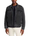 Rag & Bone Denim Trucker Jacket In Onyx