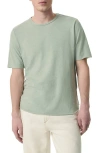 Rag & Bone Devin Hemp & Organic Cotton T-shirt In Belgian Grey