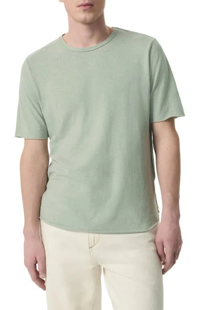 Rag & Bone Devin Hemp & Organic Cotton T-shirt In Belgian Grey