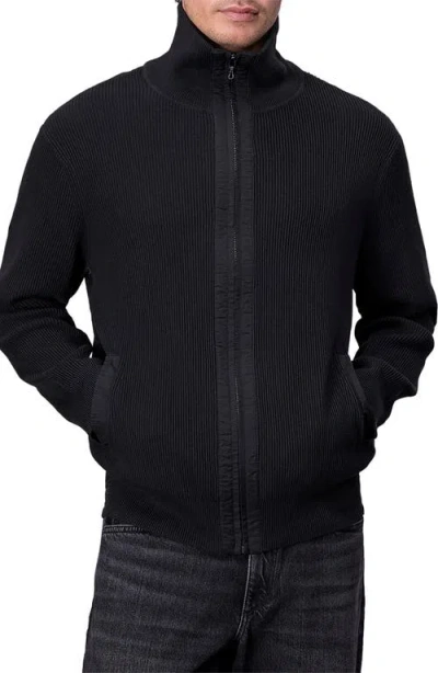 Rag & Bone Men's Washed Dexter Andrew Overshirt In Dark Grey