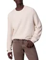 Rag & Bone Dexter Washed Crewneck Sweater In Ivory