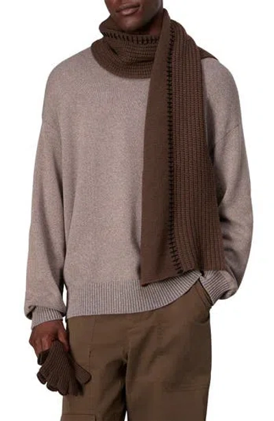 Rag & Bone Dexter Marled Organic Cotton Sweater In Grey Multi