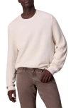 Rag & Bone Dexter Washed Crewneck Sweater In Ivory