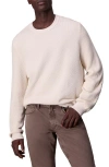 Rag & Bone Dexter Washed Crewneck Sweater In Ivory