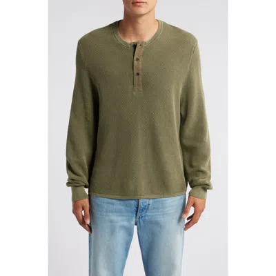 RAG & BONE RAG & BONE DEXTER WASHED ORGANIC COTTON HENLEY