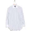 Rag & Bone Diana Stripe Shirt In White Stripe