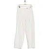 Rag & Bone Douglas Pinstripe High Waist Pants In Ivory Stripe