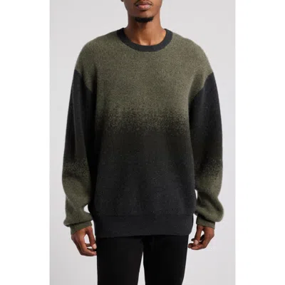 Rag & Bone Downing Oversize Wool & Cashmere Sweater In Green