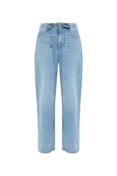 Rag & Bone Wide-leg Jeans In Blue