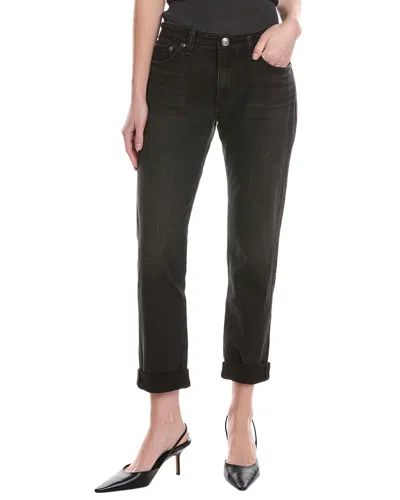 Rag & Bone Dre Low-rise Cornelia Slim Boyfriend Jean In Black