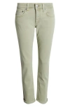 Rag & Bone Dre Low-rise Slim Boyfriend Jeans In Eucalyptus
